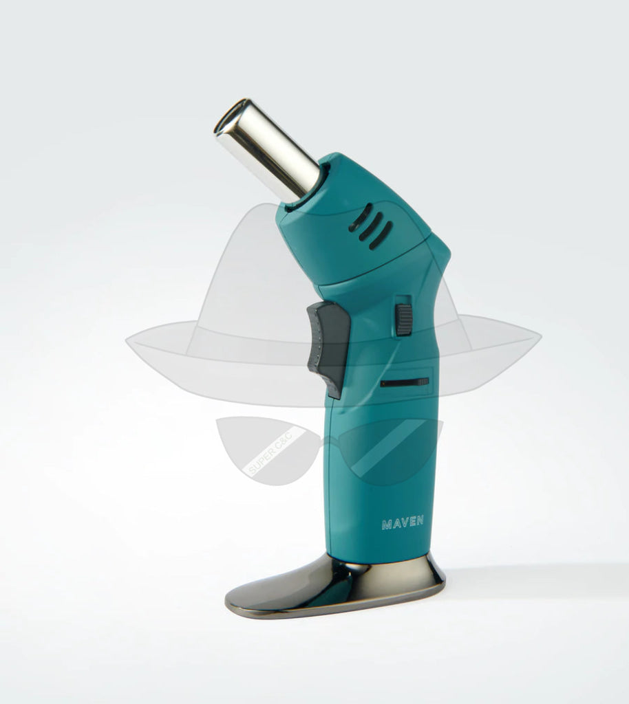 Maven Model T Windproof Torch Lighters Midnight Green Lighter