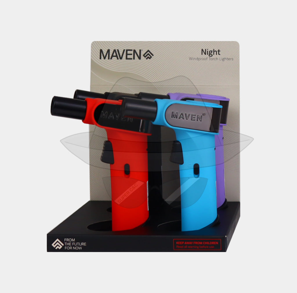Maven Night Torch Lighter Display -4ct Lighter