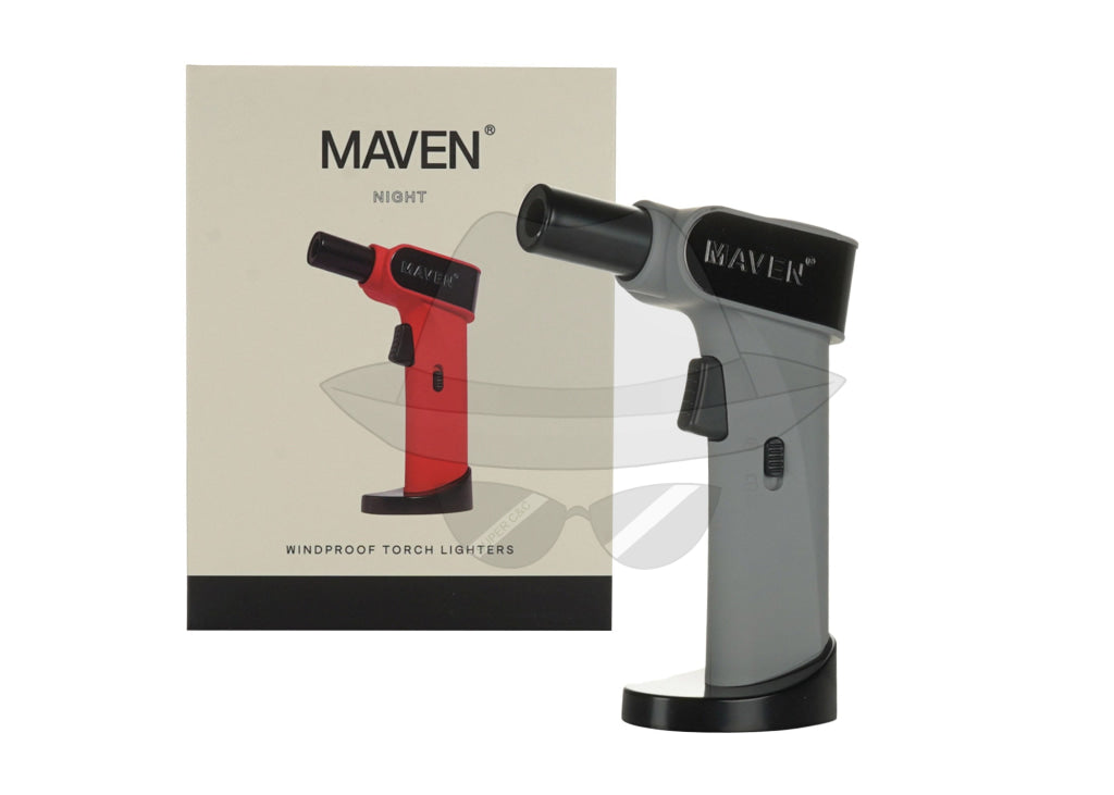 Maven Night Torch Lighter Grey Lighter