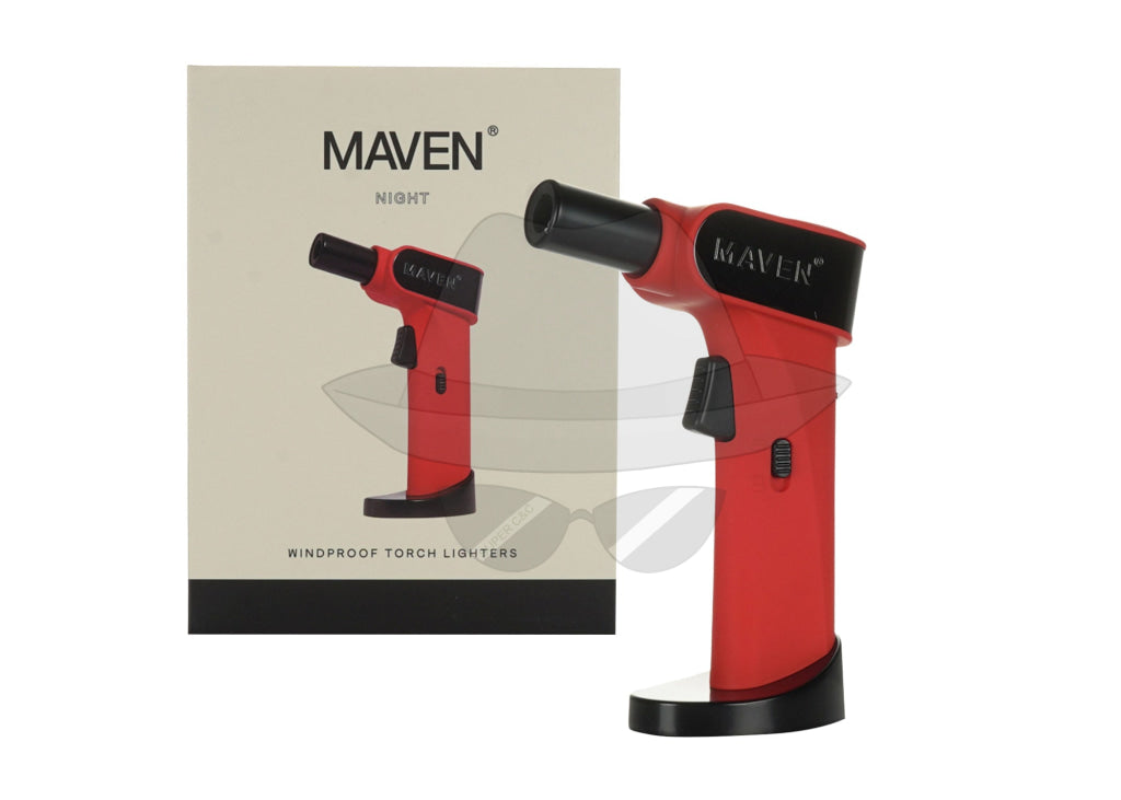 Maven Night Torch Lighter Red Lighter