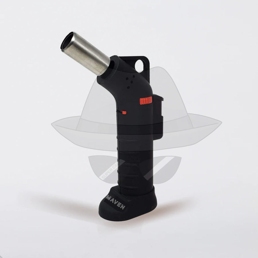 Maven One | Premium Handheld Angled Table Torch Lighter Black