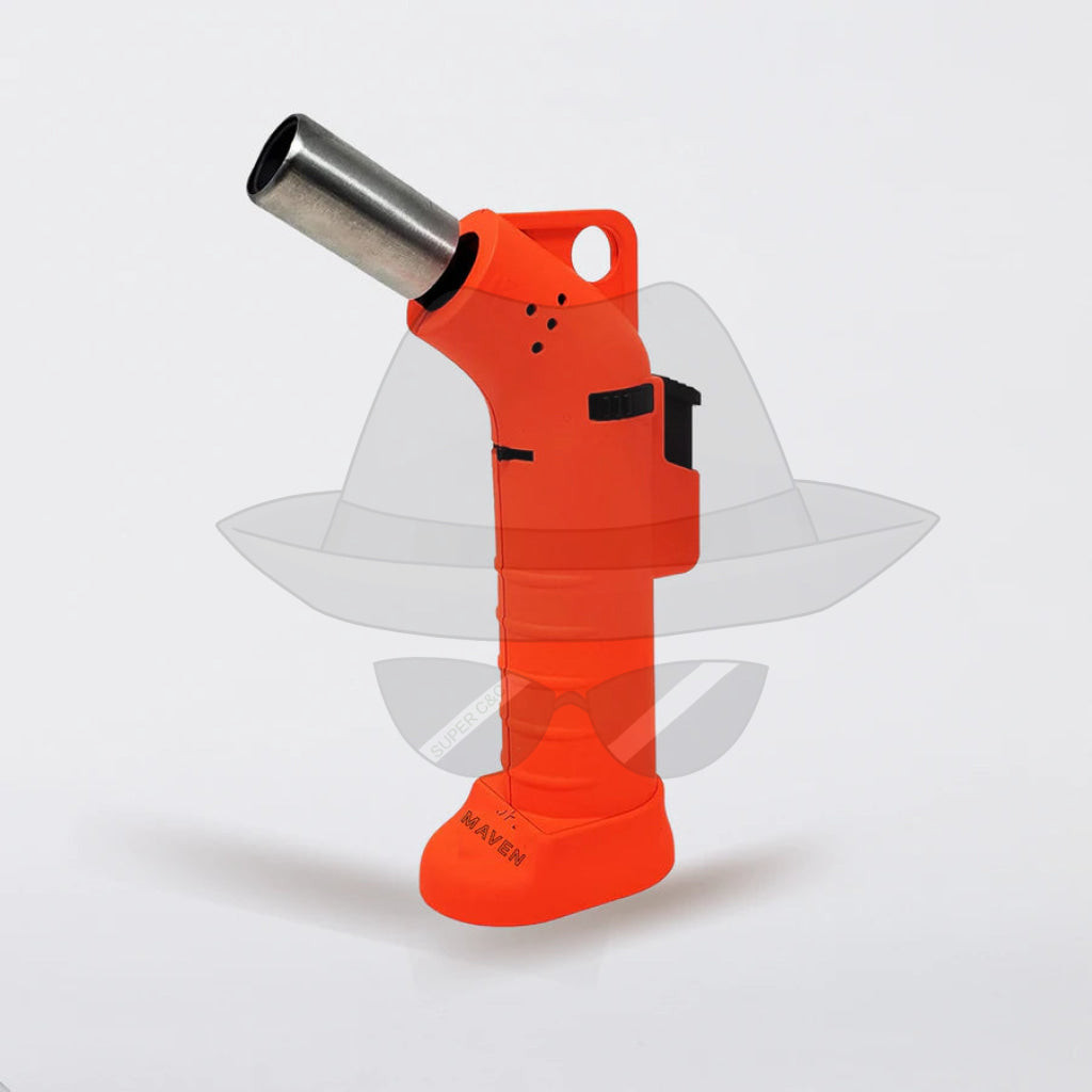 Maven One | Premium Handheld Angled Table Torch Lighter Orange