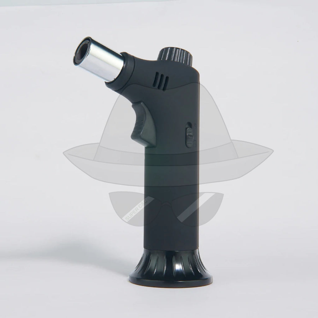 Maven Pillar | Premium Handheld Angled Table Torch Lighter Black