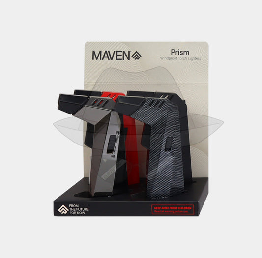 Maven Prism Torch Lighter Display -4ct Lighter
