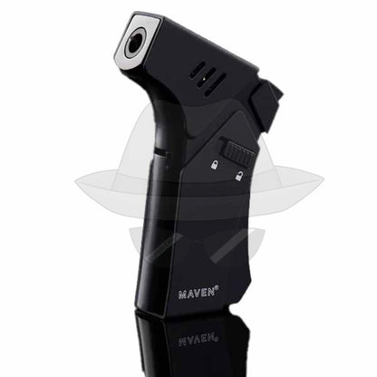 Maven Pro Windproof Torch Lighter Black