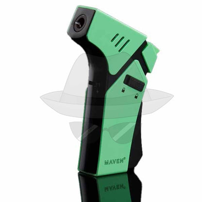 Maven Pro Windproof Torch Lighter Green