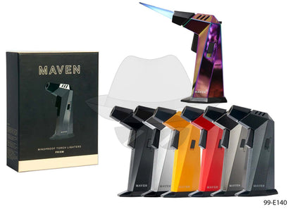 Maven® Prism Windproof Torch Lighter Mix 7Pcs