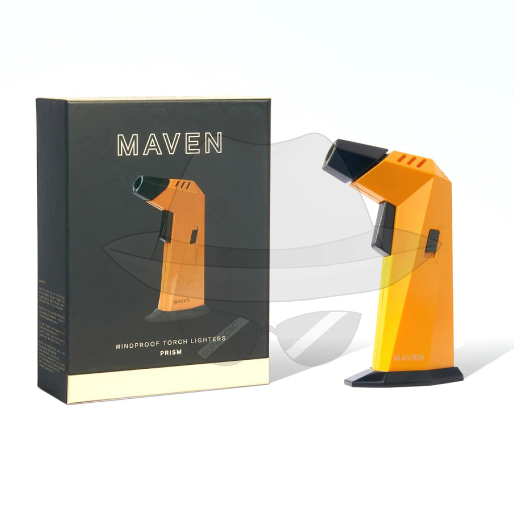 Maven® Prism Windproof Torch Lighter Yellow