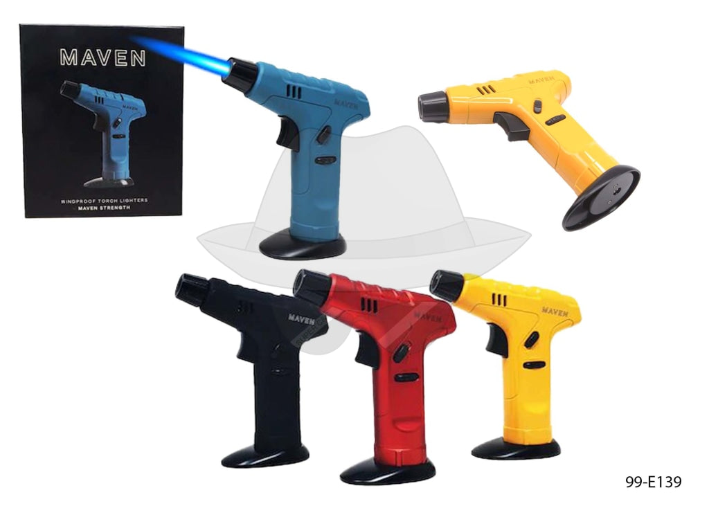 Maven Strength Windproof Torch Lighters Mix 4Pcs Lighter