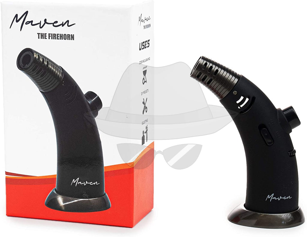 Maven The Firehorn Torch Lighters Black Lighter