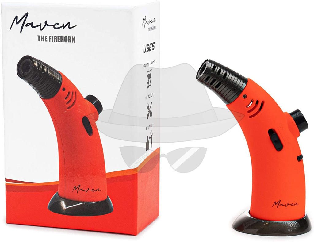 Maven The Firehorn Torch Lighters Orange Lighter