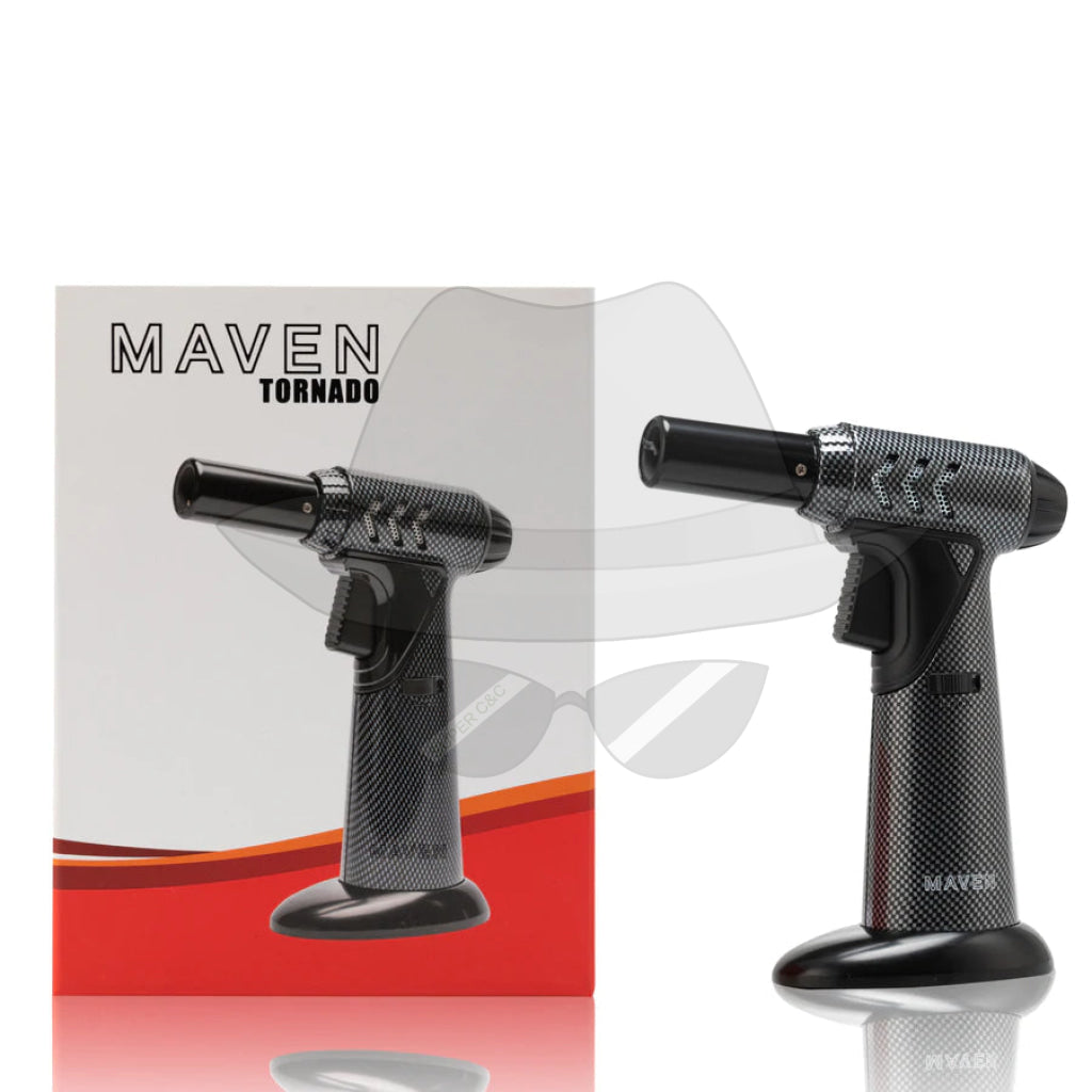 Maven Tornado | Premium Table Torch Lighter Carbon Fiber