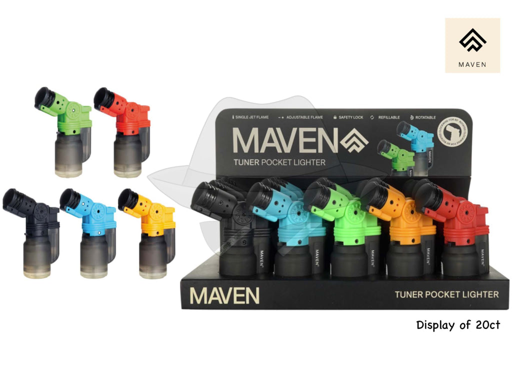 Maven - Turner Pocket Lighter 20Ct Lighter