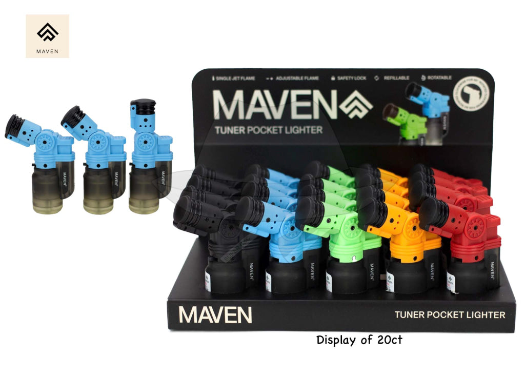Maven - Turner Pocket Lighter 20Ct Lighter