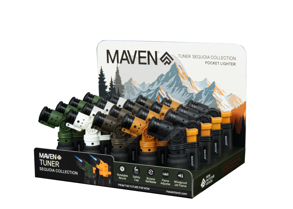 Maven Tuner Sequoia Torch Lighter Display -20ct Lighter