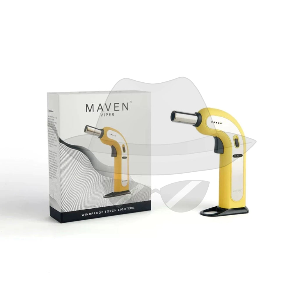 Maven Viper Torch Lighter Yellow Lighter