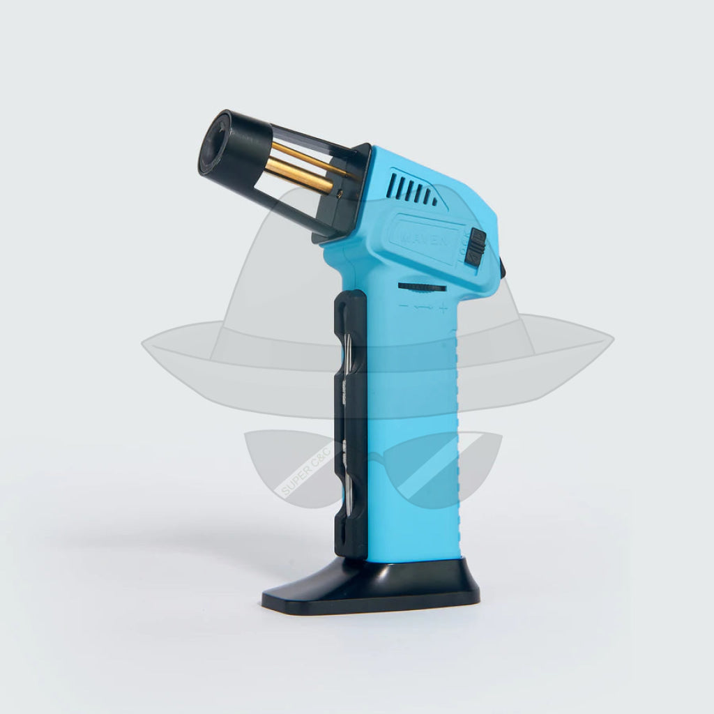 Maven Volt | Premium Torch Lighter With Multipurpose Tool Sky Blue