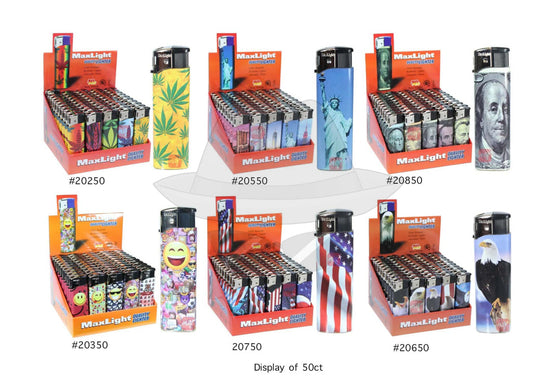 Maxlight Electronic Lighter - 50Ct Lighter