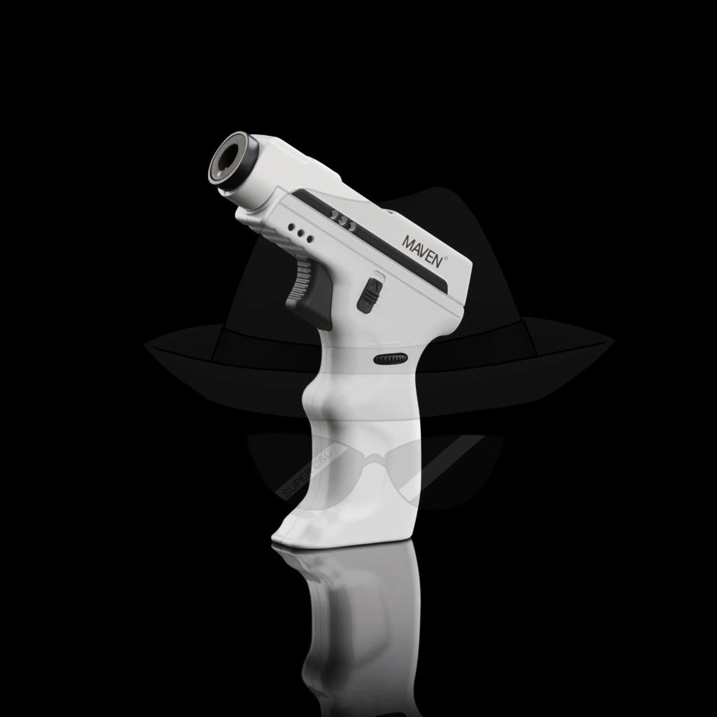 Model K2 By Maven Torch White Lighter