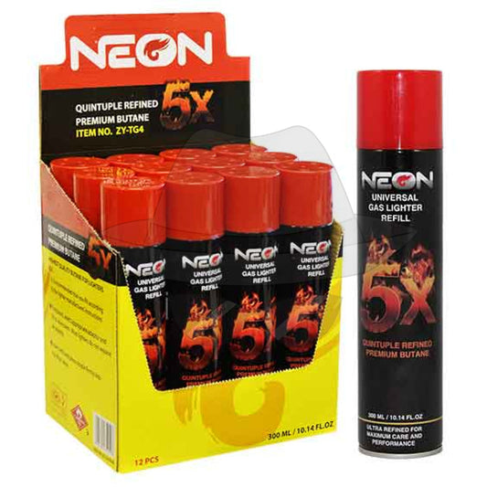 Neon 5X Butane Lighter