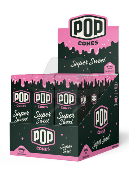 Pop Cone King Size-24Pack Super Sweet Rolling Papers