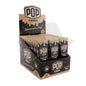 Pop Cones 1 ¼ Size Unbleached 6Pk - 24Ct Display Mashmellon Fluff Rolling Papers