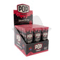 Pop Cones 1 ¼ Size Unbleached 6Pk - 24Ct Display Mixed Berry Rolling Papers