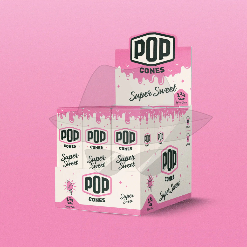 Pop Ultra Thin Cone 11/4-24pack Super Sweet Rolling Papers