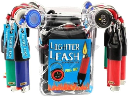 Premium Clip Lighter Leash 30Pcs