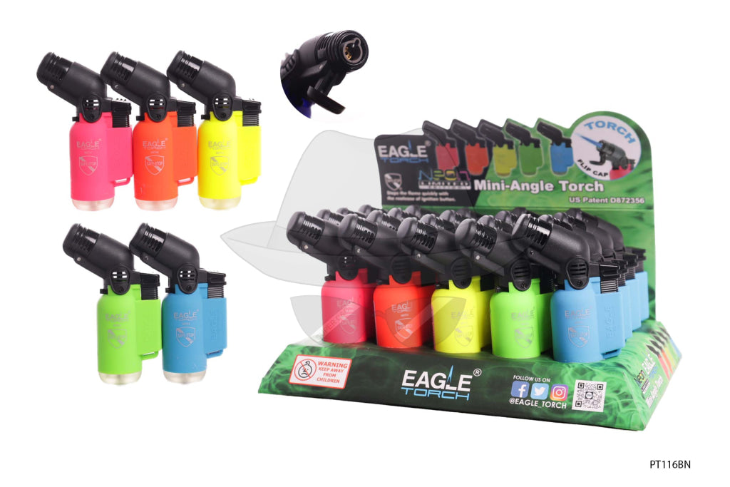 Pt116Bn Eagle Angle Torch Lighter 20Pcs