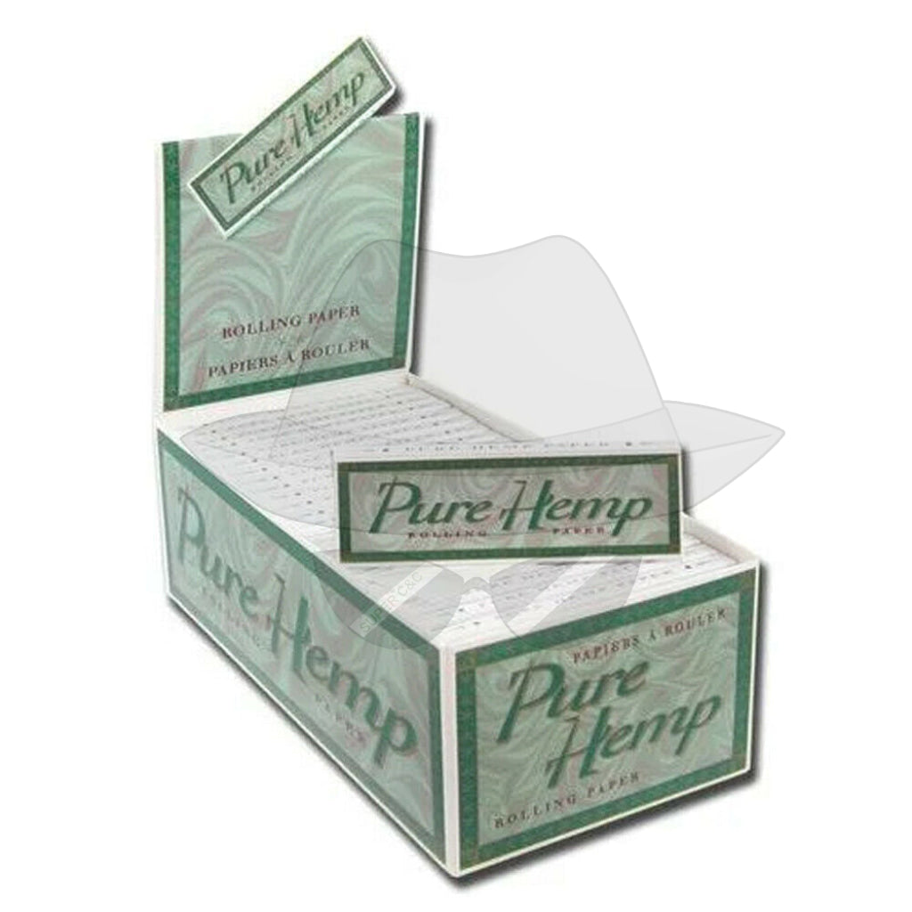 Pure Hem Regular Single Wide Cigarette Rolling Papers 50Pk