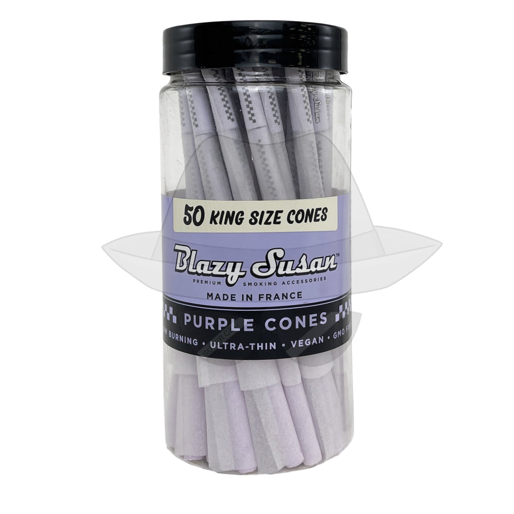 Purple Pre Rolled Cones | King Size | 50 Count Rolling Papers