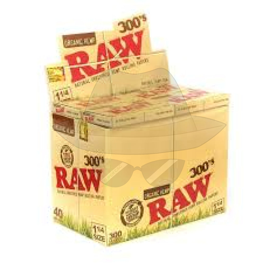 Raw 300S 1 1/4 Organic Paper Rolling Papers