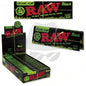 Raw Black Organic Hem 1 1/4 Rolling Papers