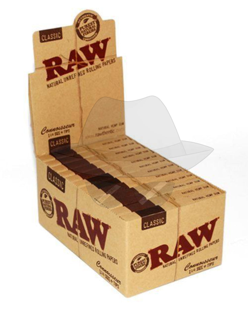 Raw Classic Connoisseur 1 1/4 (With Tips) Rolling Papers