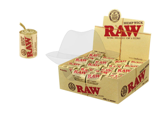 Raw Hem Wick 10Ft Rolling Papers
