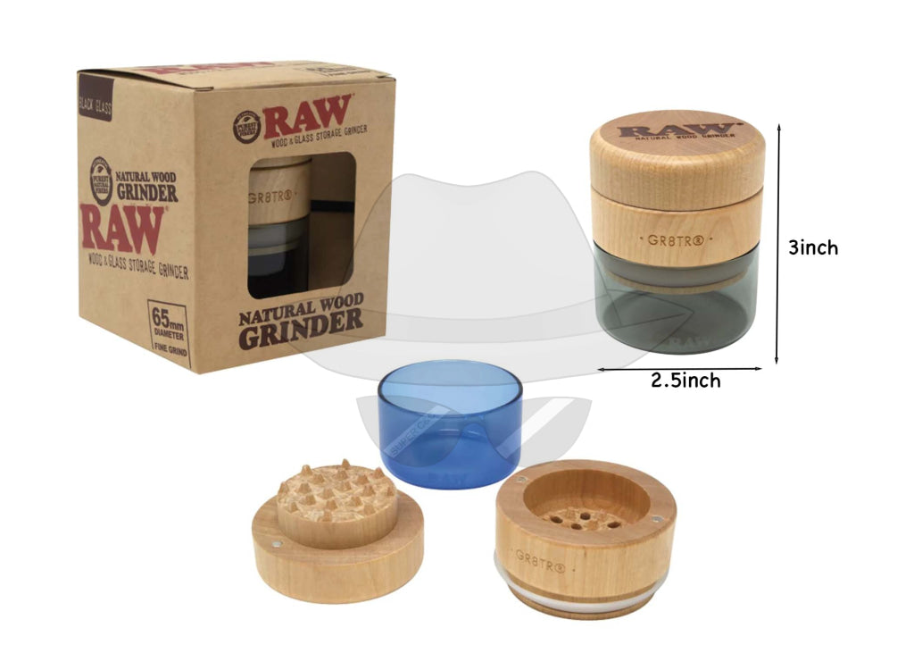Raw Natural Wood Grinder