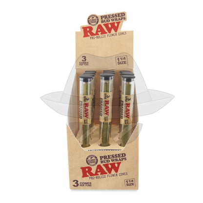 Raw Pressed Bud Wraps Rolling Papers