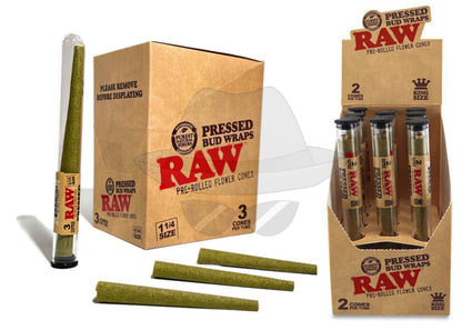 Raw Pressed Bud Wraps Rolling Papers