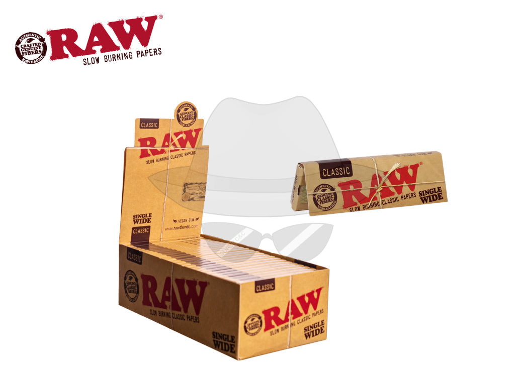 Raw Single Wide Classic Rolling Papers