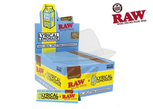 Raw X Lyrical Lemonade King Size Wide Rolling Papers Rolling Papers