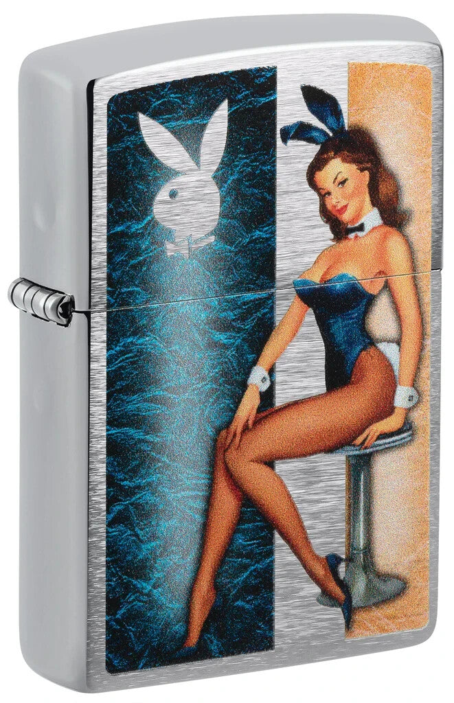 #186 ZIPPO OIL LIGHTER: Playboy