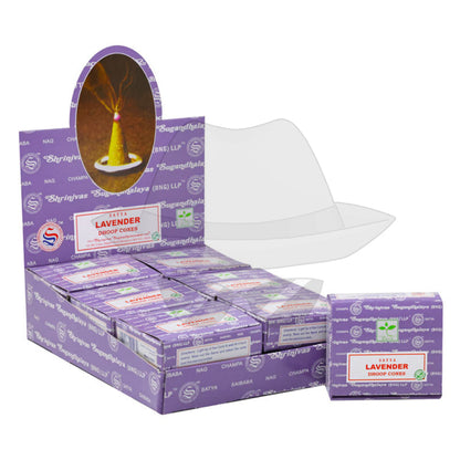 Satya Dhoop Cones Lavendr Incense