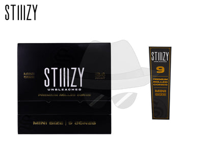 STIIIZY UNBLEACHED PREMIUM ROLLED CONE Mini Size Rolling Papers