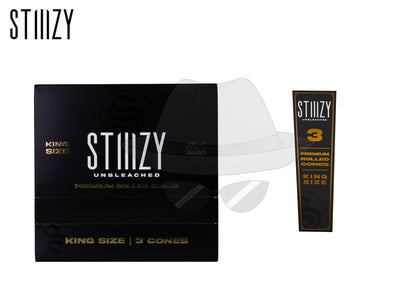 STIIIZY UNBLEACHED PREMIUM ROLLED CONE Rolling Papers