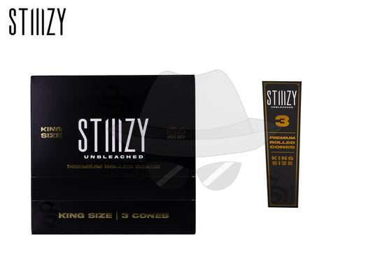 STIIIZY UNBLEACHED PREMIUM ROLLED CONE Rolling Papers