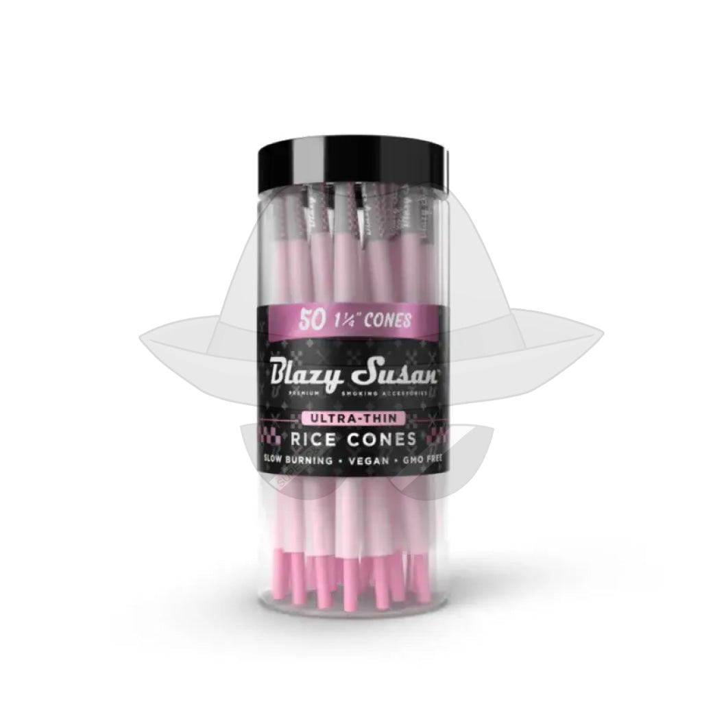 Susan Ultra Thin Rice Cones| 50 Count 1 1/4 Rolling Papers