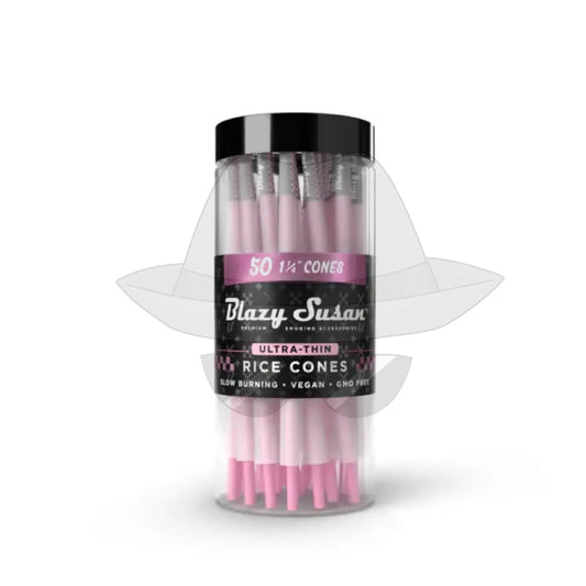 Susan Ultra Thin Rice Cones| 50 Count 1 1/4 Rolling Papers