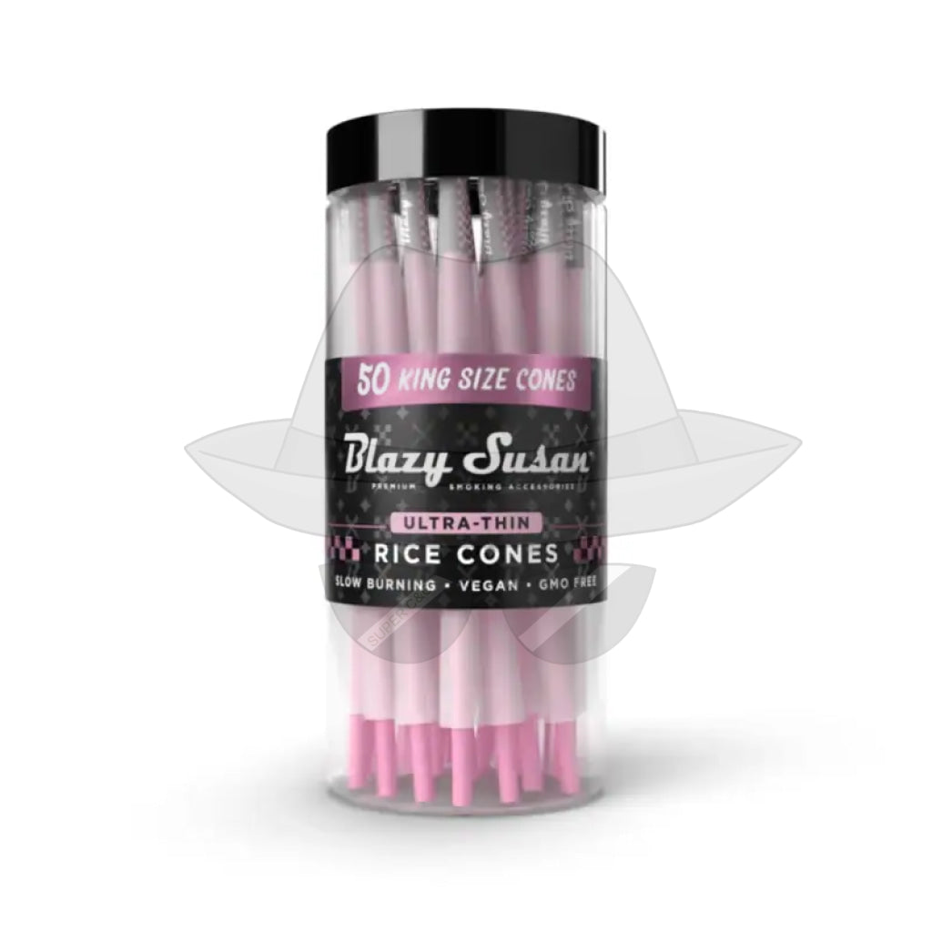 Susan Ultra Thin Rice Cones| 50 Count King Size Rolling Papers