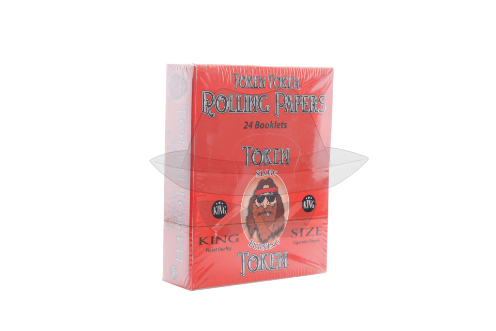 Token Rolling Paper King Size 24Pack Papers